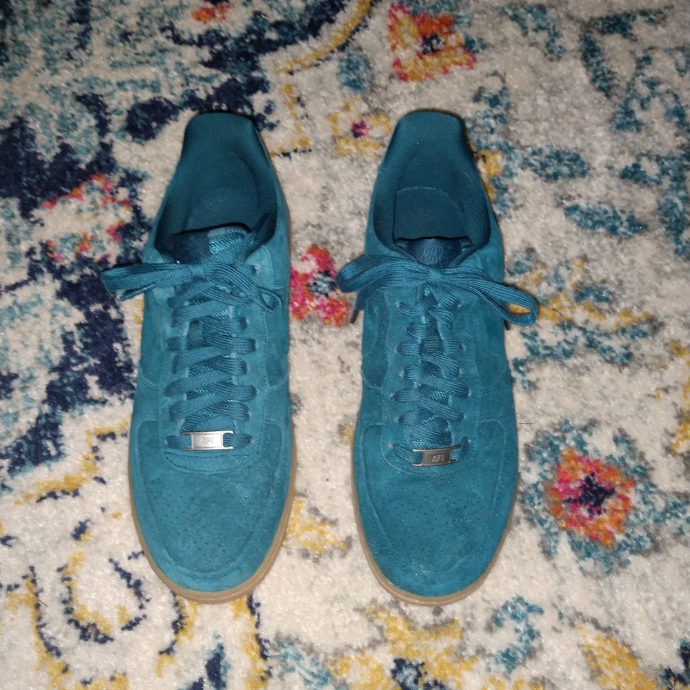 Women's Suede Nike Air Force Ones